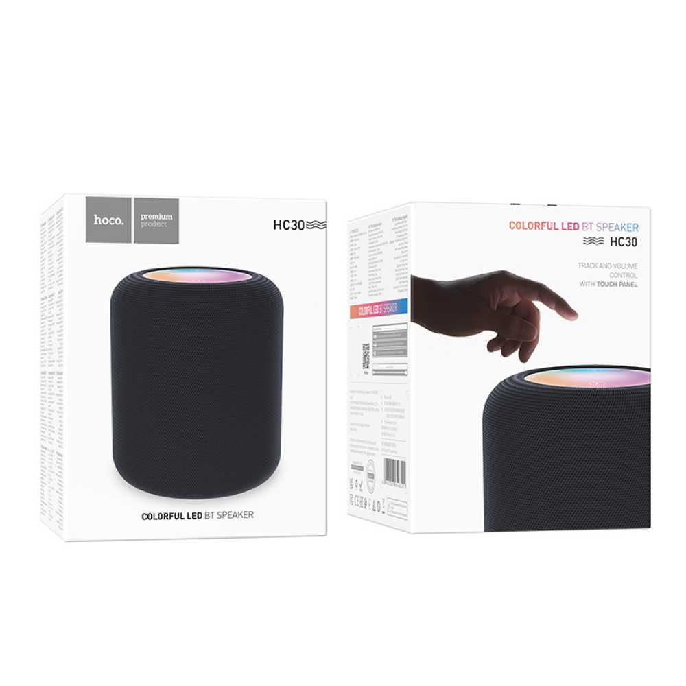 Speaker HC30 Wireless Sports 5W Touch Panel and Colorful Light