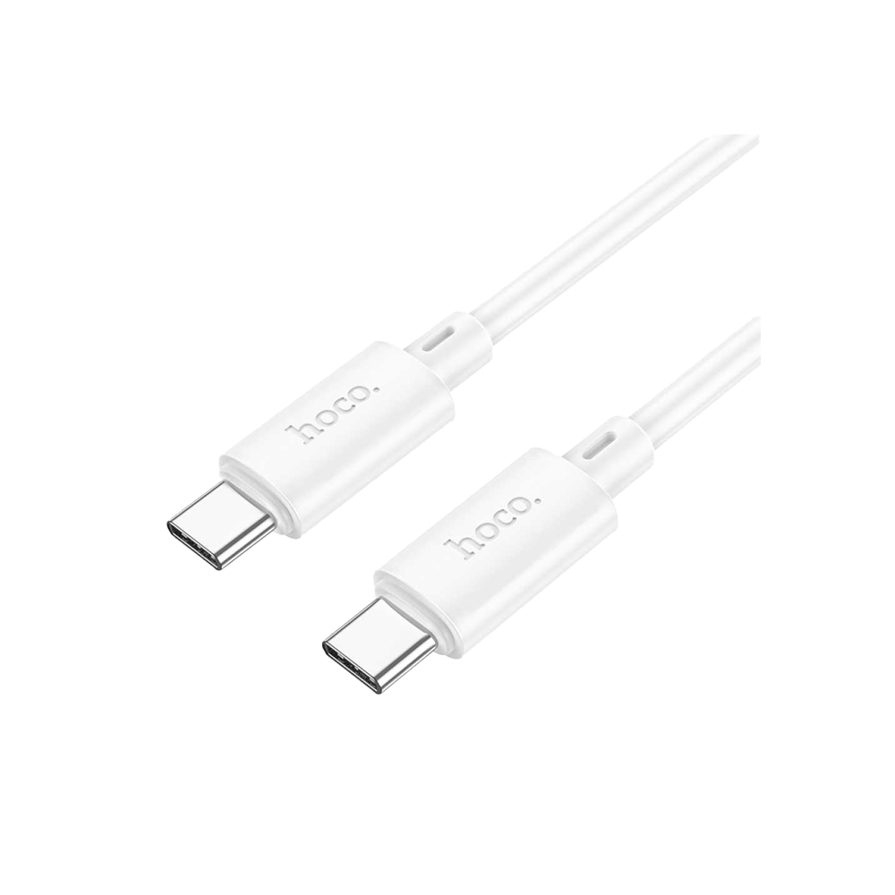 X88 Fast Charge 60W Type-C to Type-C Data Cable - White