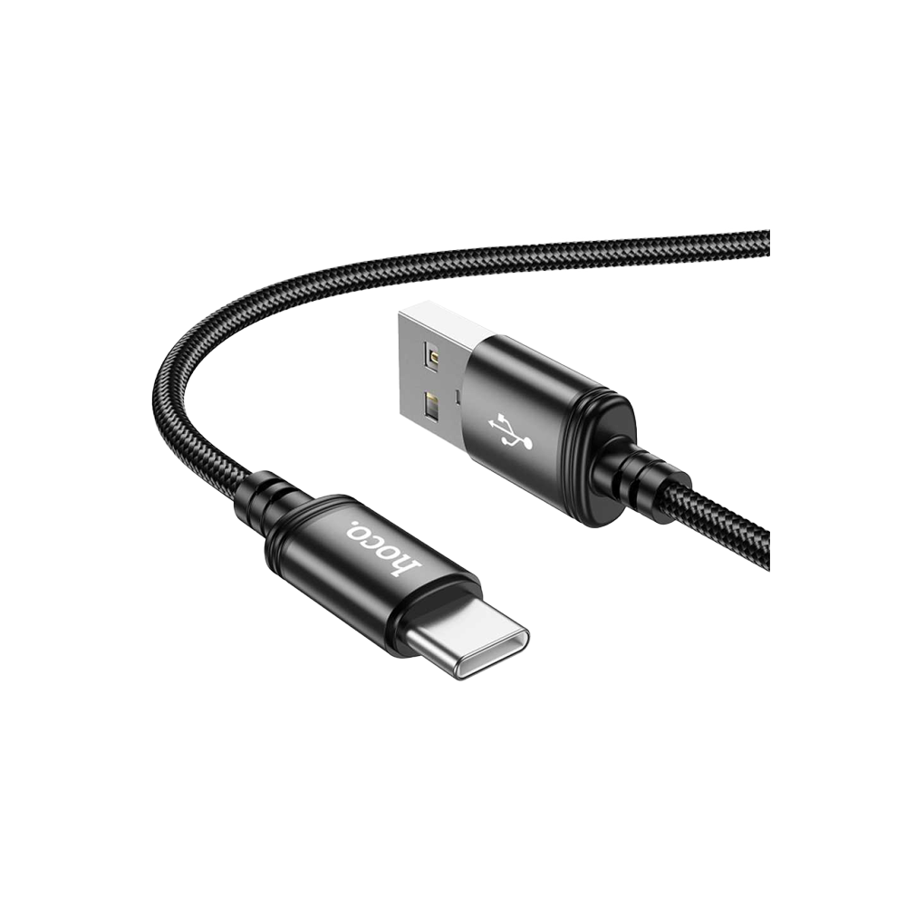 X89 3.0 Nylon Type-C Data Cable - Black